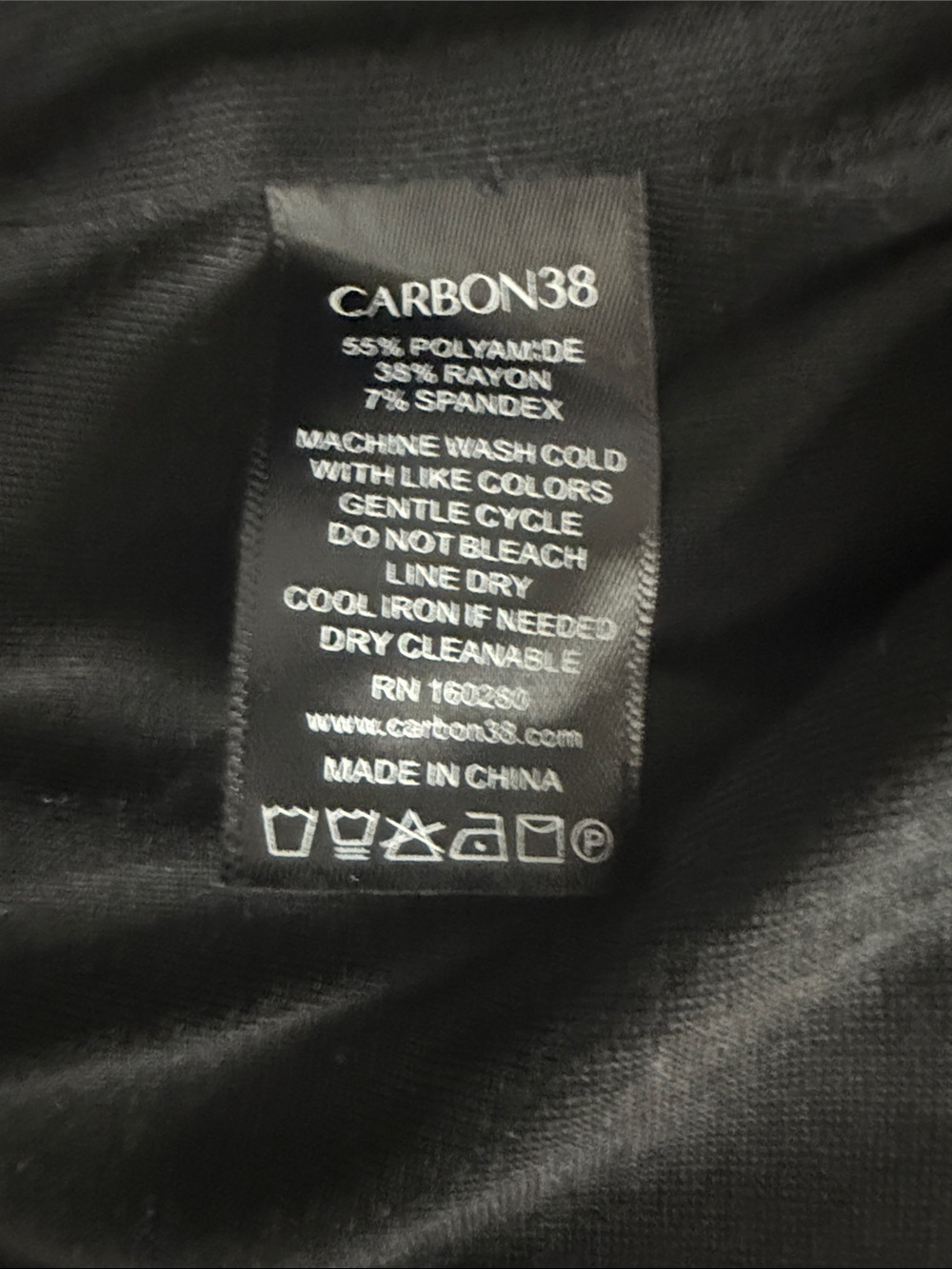 Carbon38 Black Satin-Trim Single-Button Blazer - Picture 7 of 12